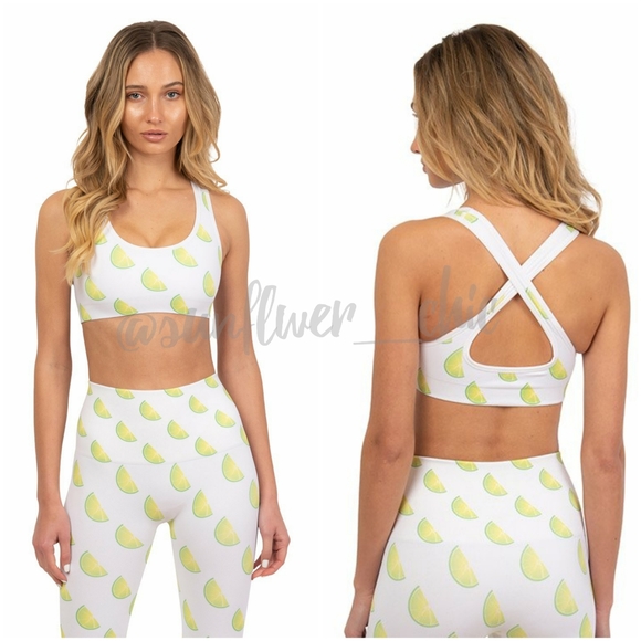 [NEW] Morgan Stewart Lime Collection Sports Bra - Picture 3 of 11